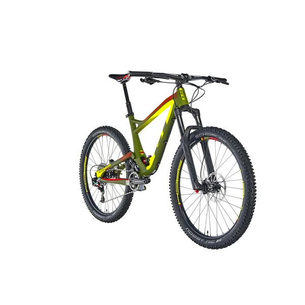 VTT GT BICYCLES SENSOR CARBON PRO SRAM 27,5″ Vert/Jaune 2018 – Image 2