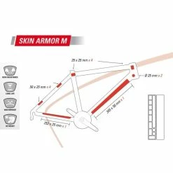 Protection Adhésive Pour Cadre ZEFAL SKIN ARMOR M