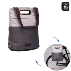SACOCHE COURSES 500 1X15L POUR PORTE BAGAGES VELO