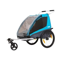 REMORQUE VÉLO ENFANT ET POUSSETTE MULTISPORT THULE COASTER XT
